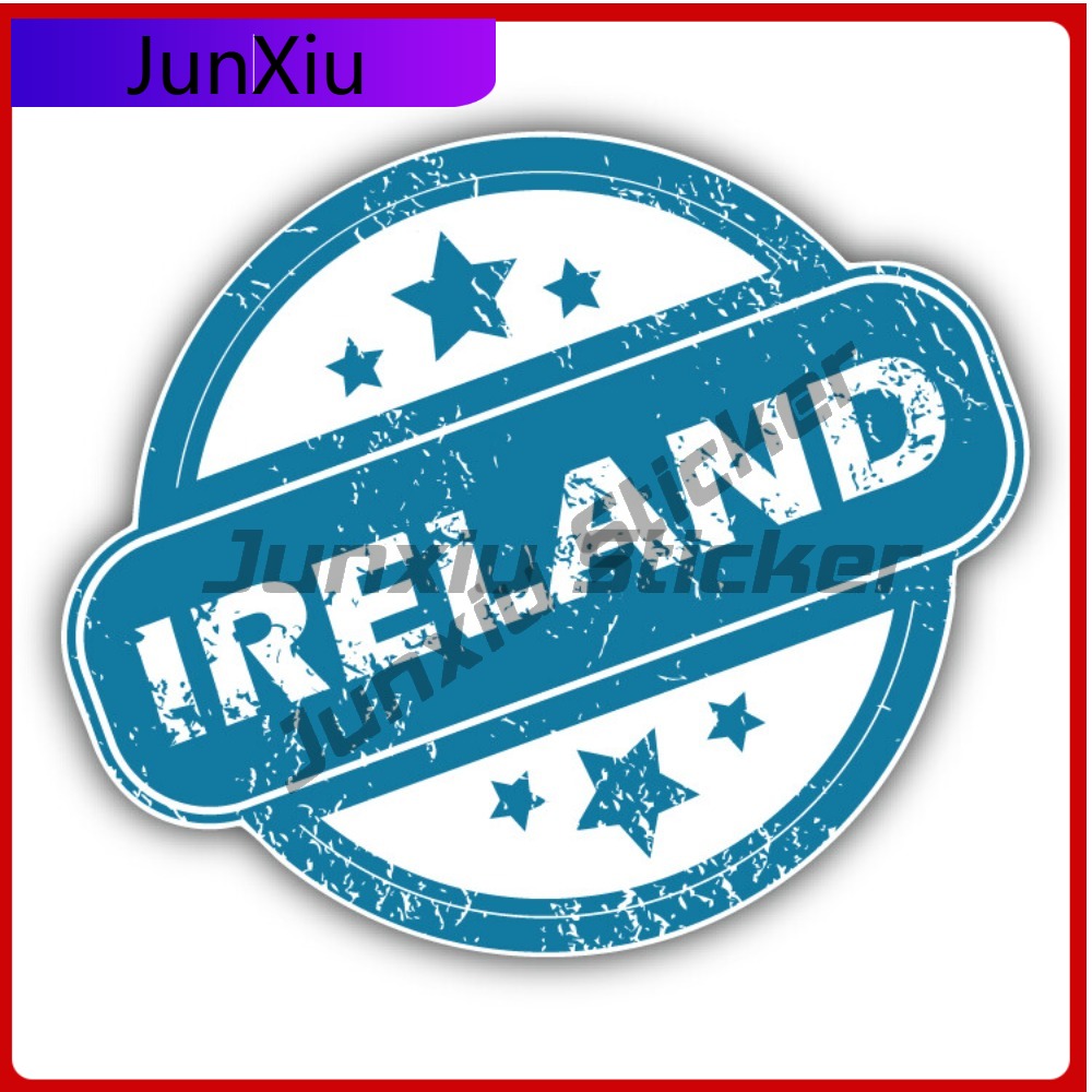 Car Accessories Ireland - Autocollant créatif irlandais pour voiture, autocollant
