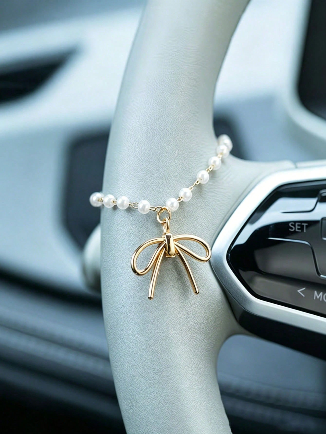 Car Accessories Evil Eye - Pendentif de voiture nœud papillon en