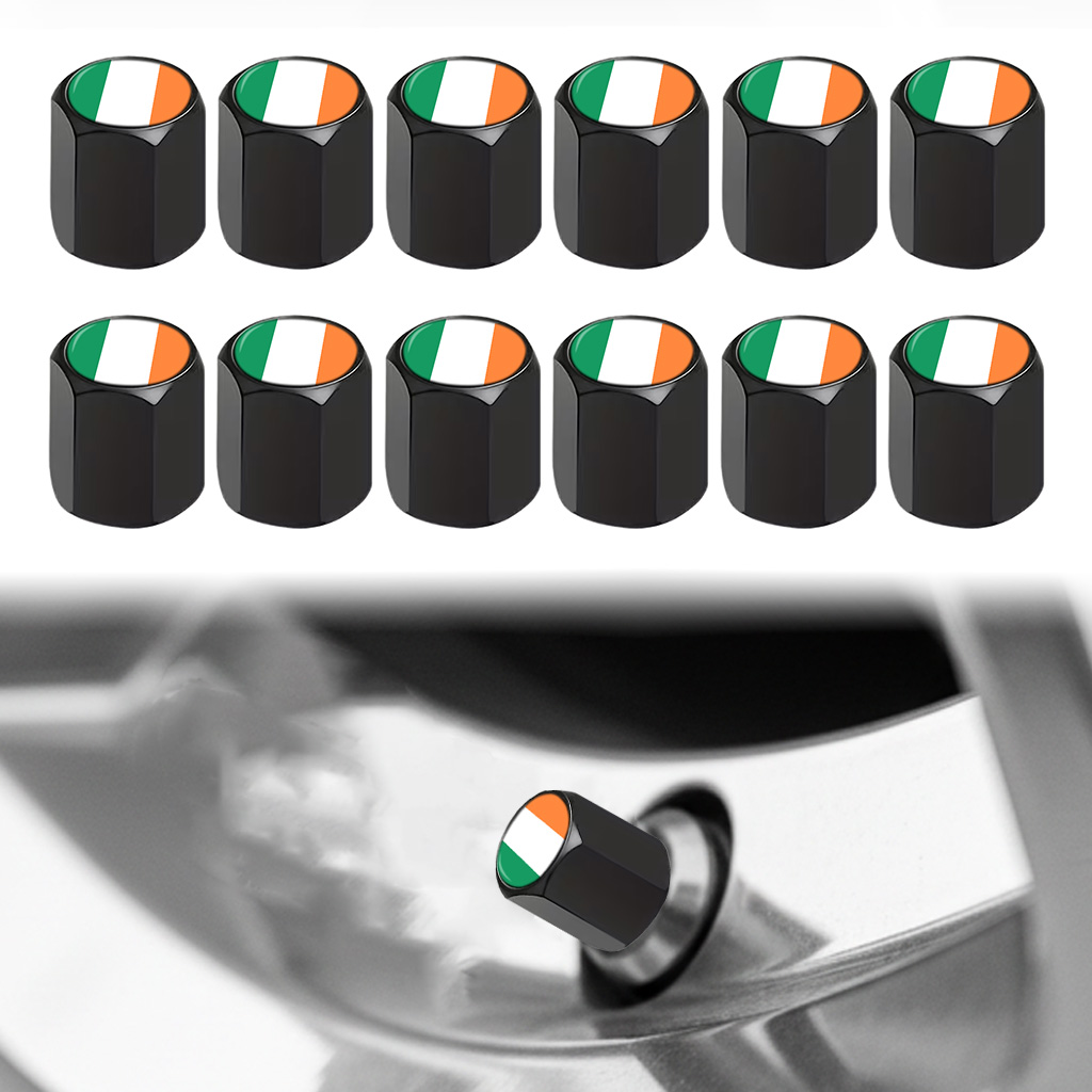 Car Accessories Ireland - 12 capuchons de valve d'air avec