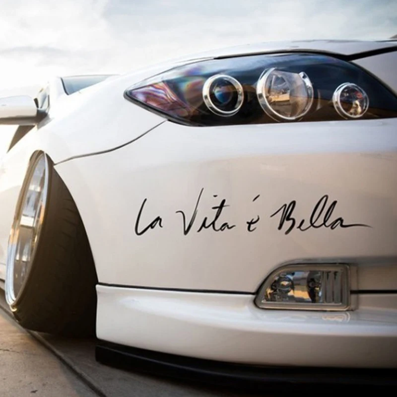 Car Accessories Evil Eye - Magnifique autocollant de voiture La Vita