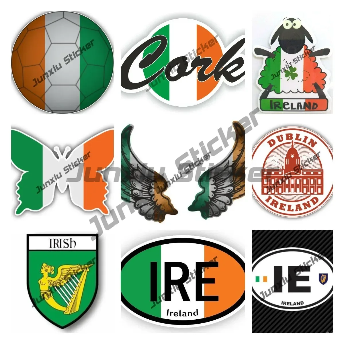 Car Accessories Ireland - Autocollants de décoration de moto et