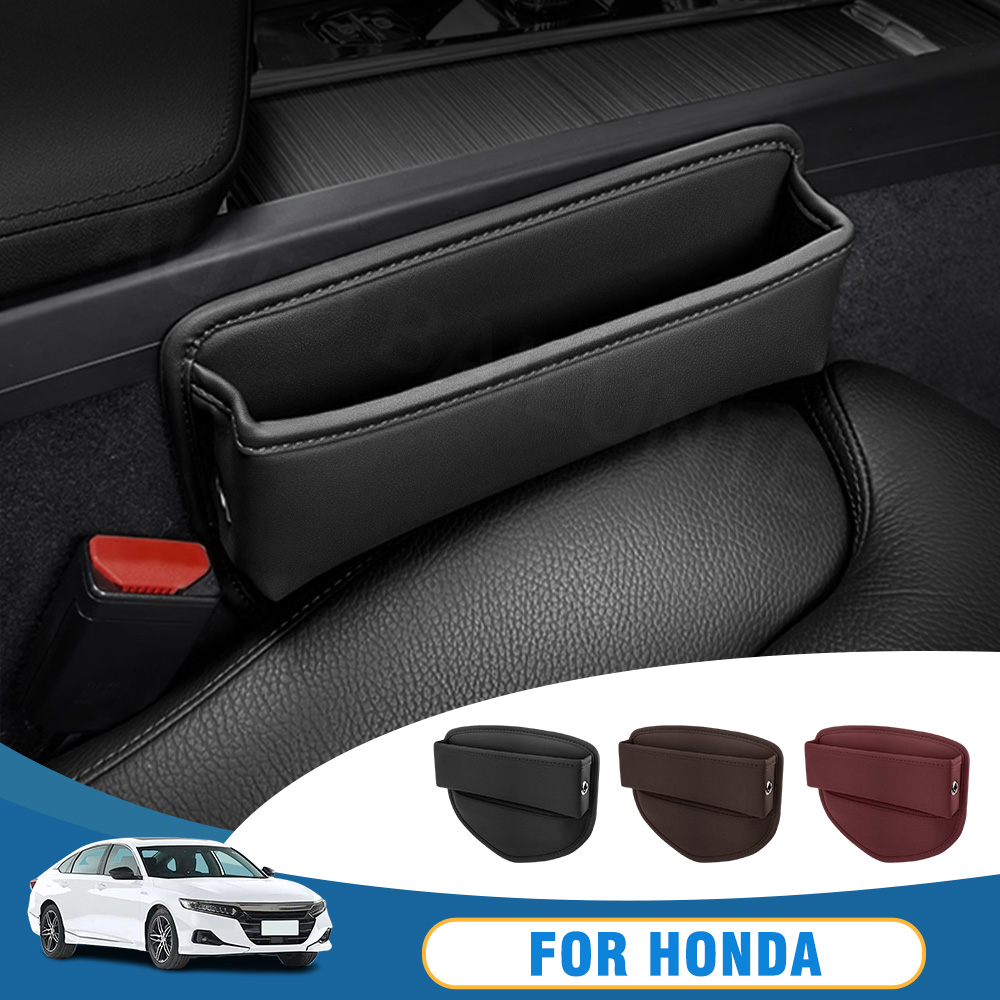Car Accessories Honda - Boîte de rangement en cuir pour