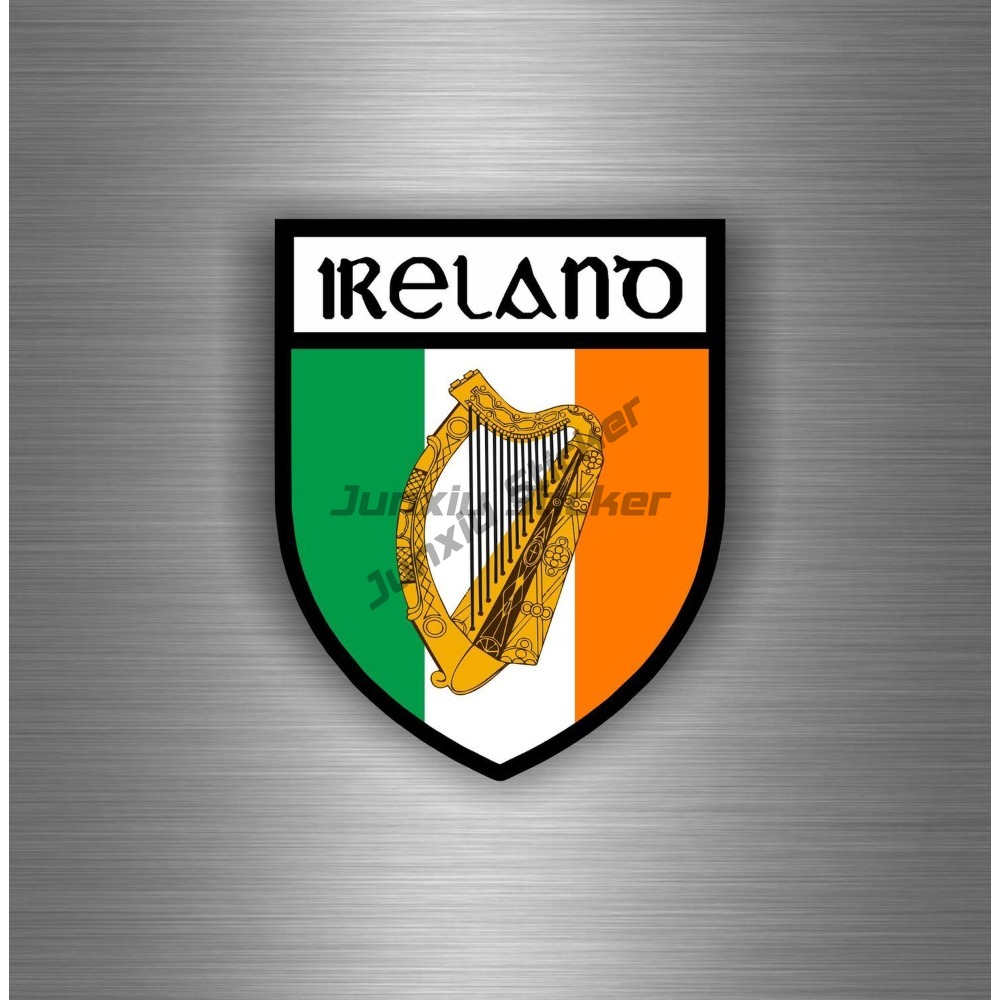 Car Accessories Ireland - Autocollant autocollant bouclier de voiture moto