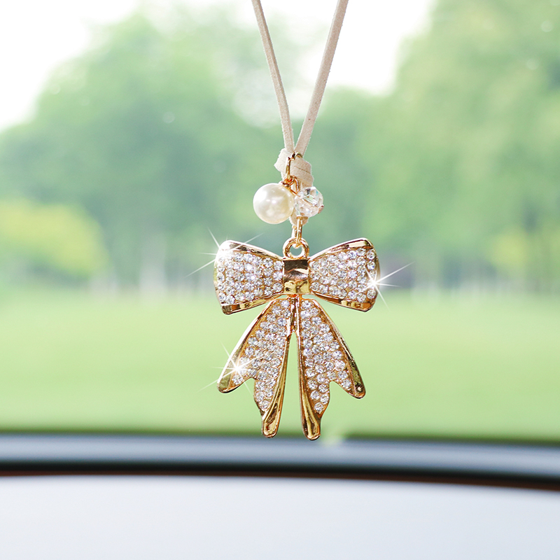 Car Accessories Evil Eye - Pendentif de rétroviseur de voiture nœud