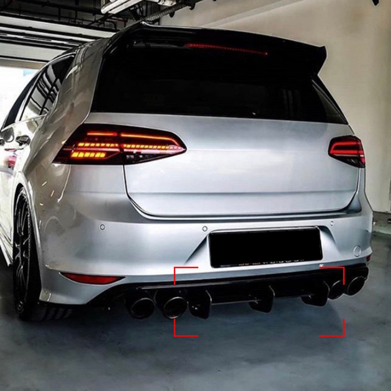 Diffuseur arrière noir mat, ai - Car Accessories Lipa avis et prix