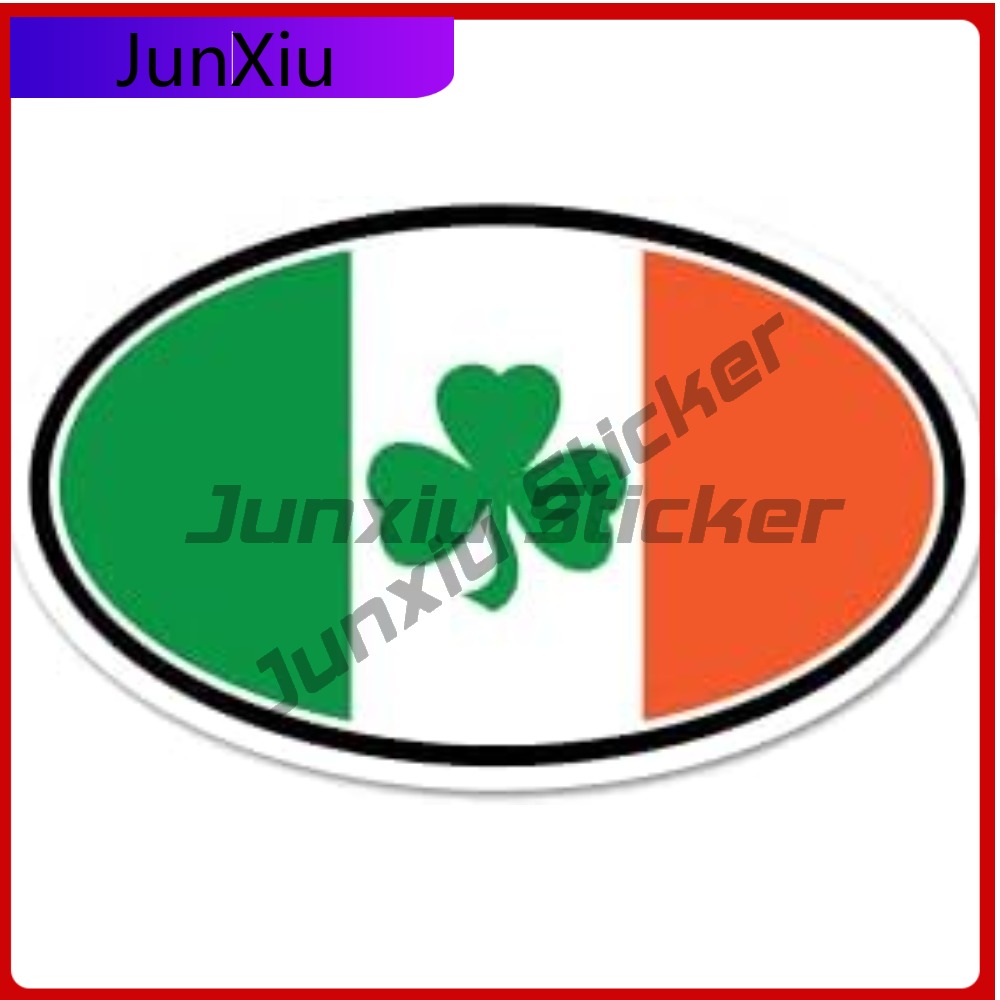 Shamrock – autocollant drapeau - Car Accessories Ireland avis et prix