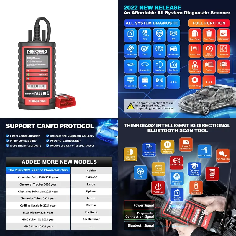 Outil de diagnostic Thinkdiag  - Obd2 Scanner avis et prix