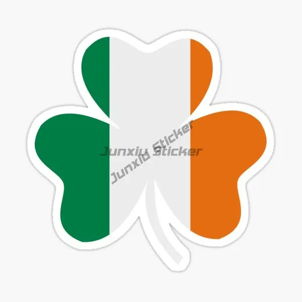 Autocollant trèfle porte-bonhe - Car Accessories Ireland avis et prix