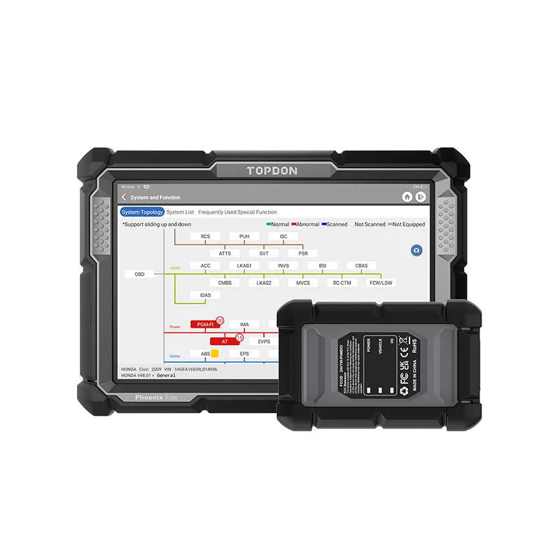 TOPDON PHOENIX ELITE voiture E - Obd2 Scanner avis et prix
