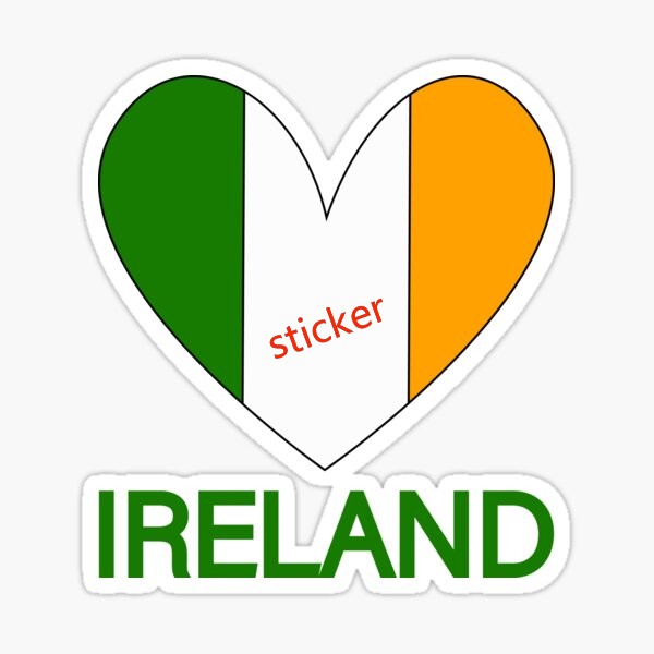 Autocollant d'irlande en vinyl - Car Accessories Ireland avis et prix