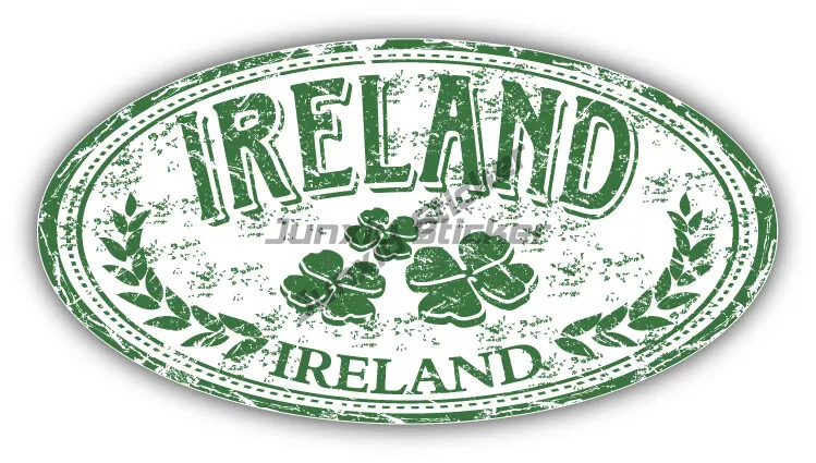 Autocollant drapeau irlandais  - Car Accessories Ireland avis et prix