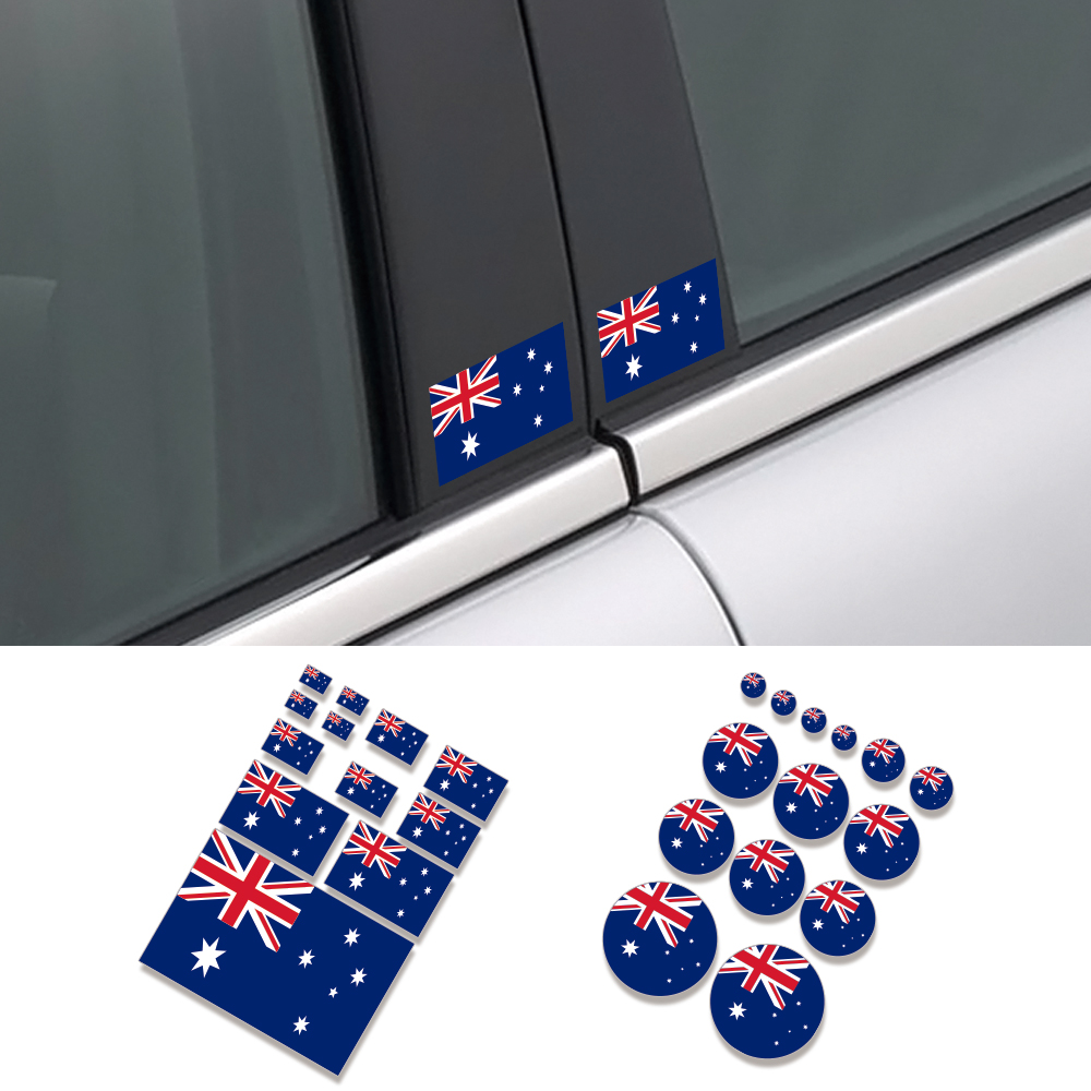Divers drapeaux australiens st - Car Accessories Australia avis et prix