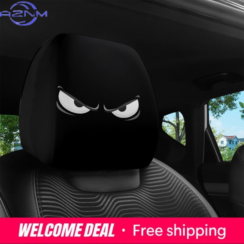 2 housses de repose-tête de vo - Car Accessories Evil Eye avis et prix