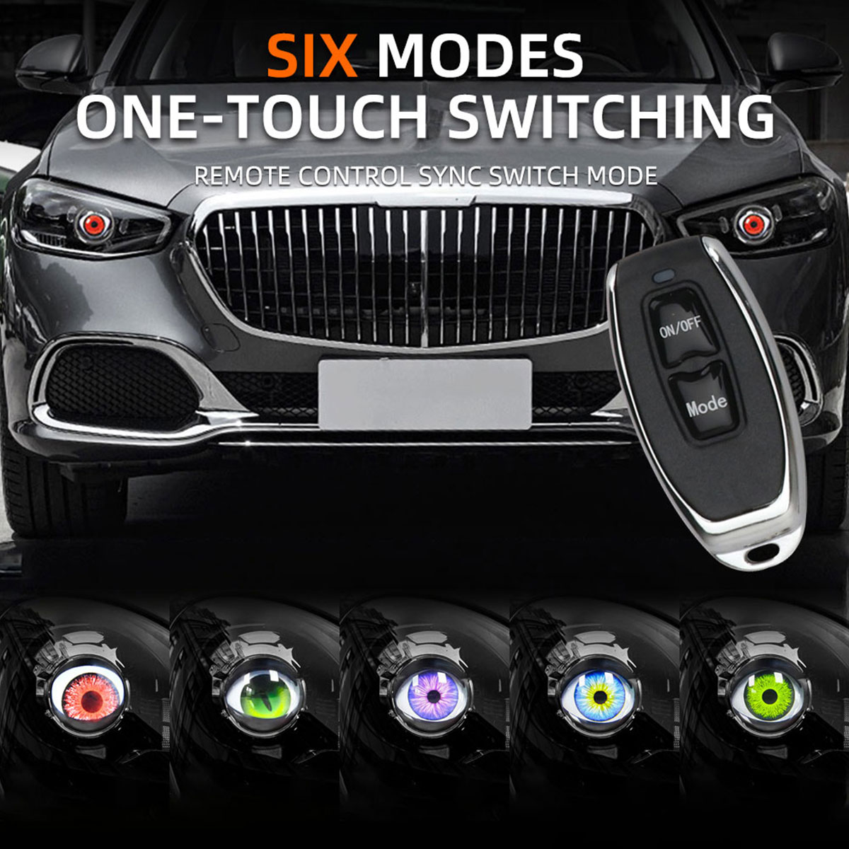 Lentilles de voiture télécomma - Car Accessories Evil Eye avis et prix